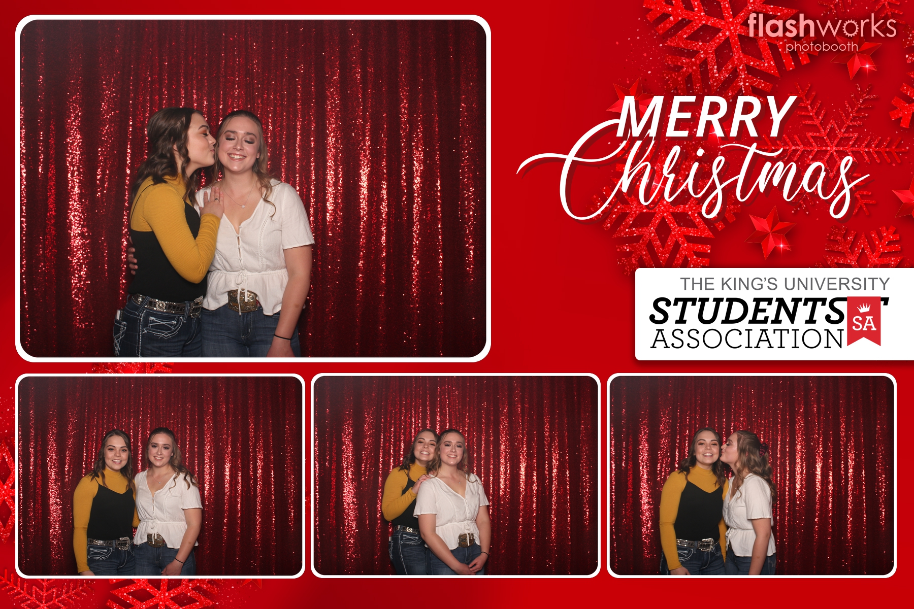 Kings Christmas Party | View more photos from the event at gallery.flashworksphotobooth.com/u/FlashworksPhotoboothInc/Kings-Christmas-Party